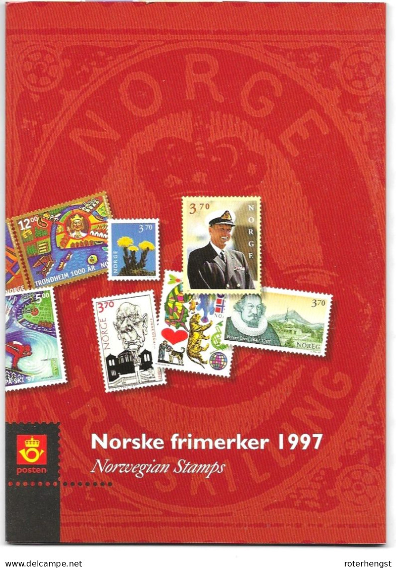 Norway Official Year Map Mnh ** 1997 - Années Complètes