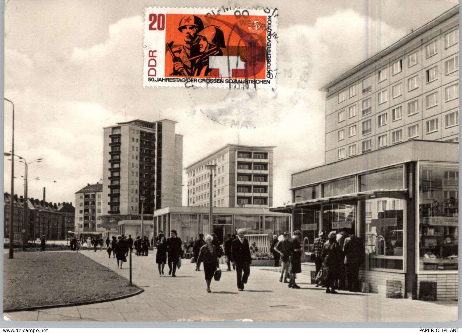 0-9000 KARL-MARX-STADT (Chemnitz), Wilhelm-Pieck-Strasse, 1967 - Chemnitz (Karl-Marx-Stadt 1953-1990)