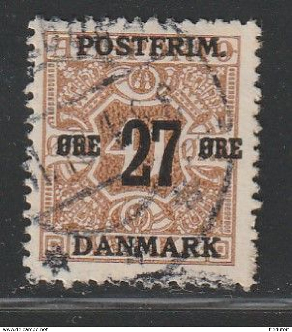 DANEMARK - N°103 Obl (1918) Timbres Pour Journaux Surchargé - Gebraucht