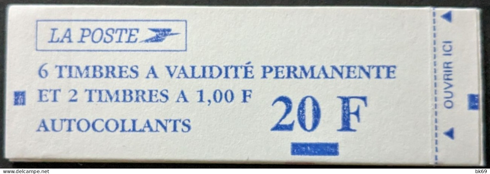 1508** Luquet 6 TPV + 2x 1.00F Orange Carnet Fermé Faciale 8.88€ - Modernes : 1959-...