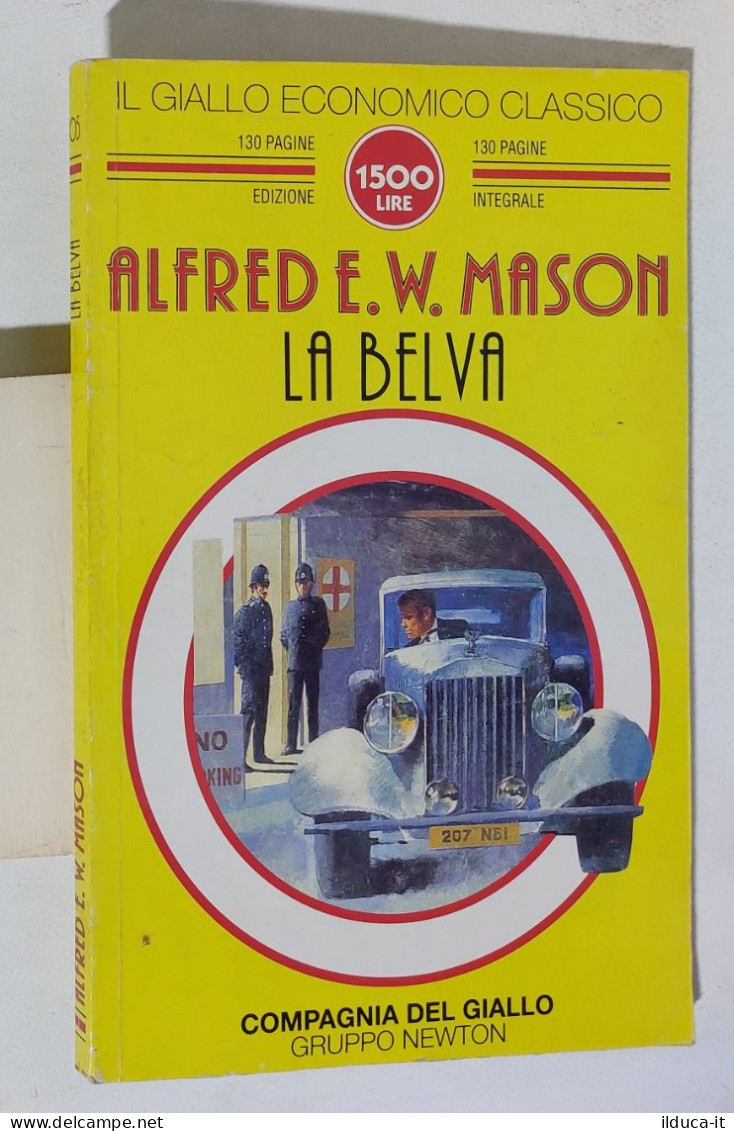 58699 Giallo Economico Mondadori N - A. Mason - La Belva - Policiers Et Thrillers