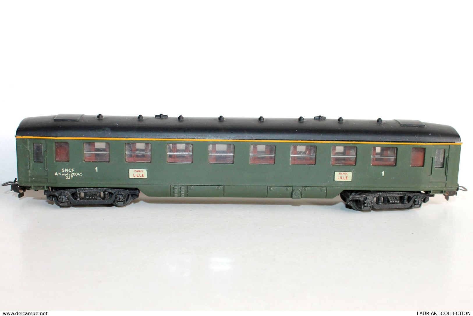 HORNBY ACHO VOITURE VOYAGEUR AMENAGÉ, 1er CLASSE SNCF A10 Myfi 20045 PARIS LILLE, TRAIN - MODELE FERROVIAIRE (2105.206) - Coches De Viaje