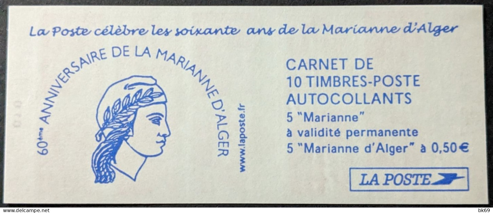 Carnet N° 1512** Marianne D'Alger N° De Nappe - Modernes : 1959-...