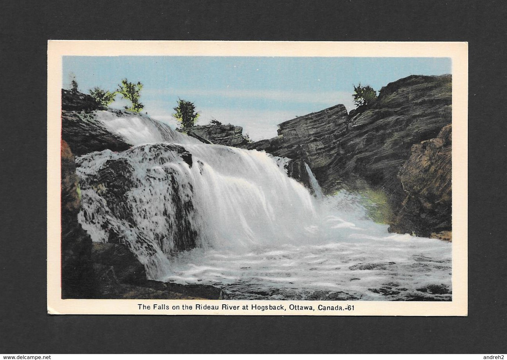 OTTAWA - ONTARIO - THE FALLS ON THE RIDEAU RIVER AT HOGSBACK - PAR PECO - Ottawa