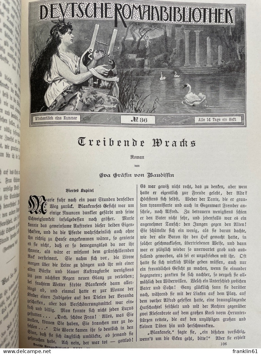 Deutsche Roman-Bibliothek. 31. Jahrgang. Zweiter Band. 1903