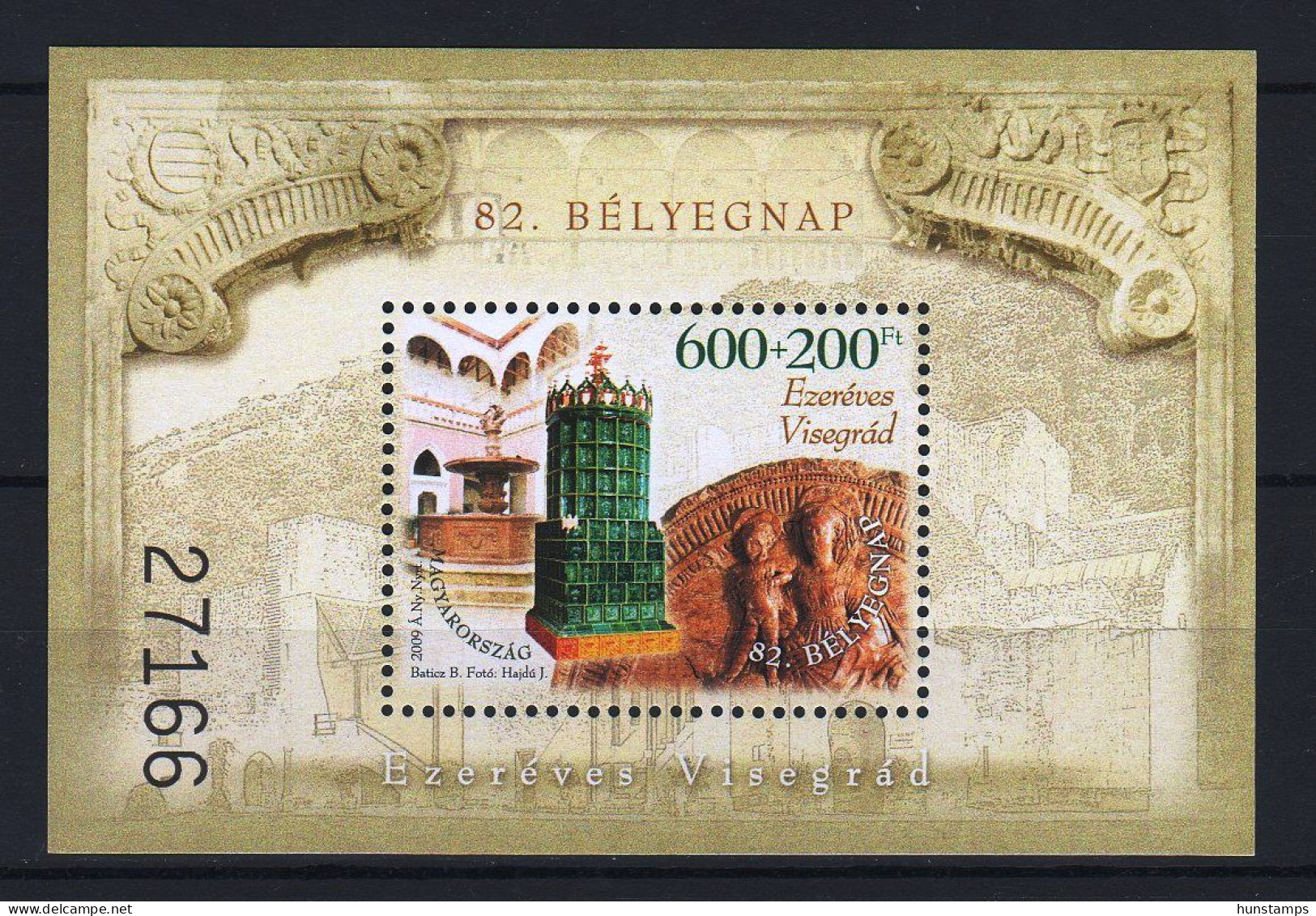 Hungary 2009. Stampday - Visegrad Thousand Years Old Sheet MNH (**) Michel: Block 329. - Ungebraucht