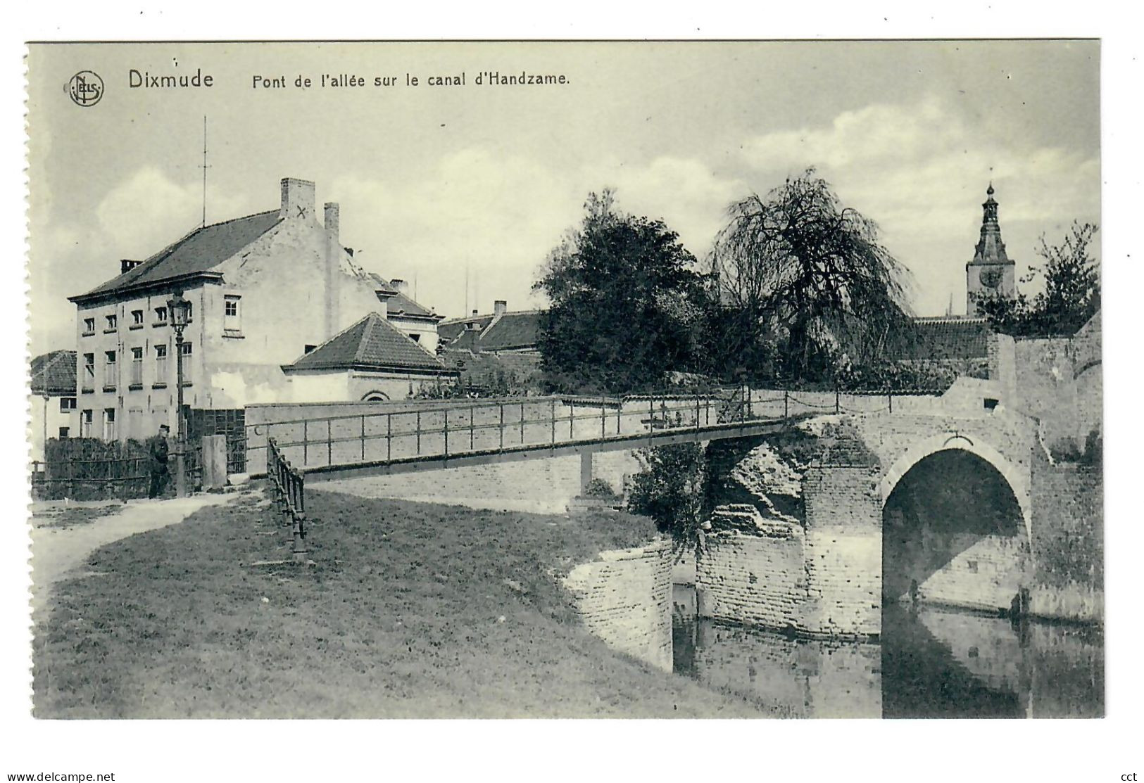 Diksmuide  Pont De L'allée Sur Le Canal D'Handzame - Diksmuide