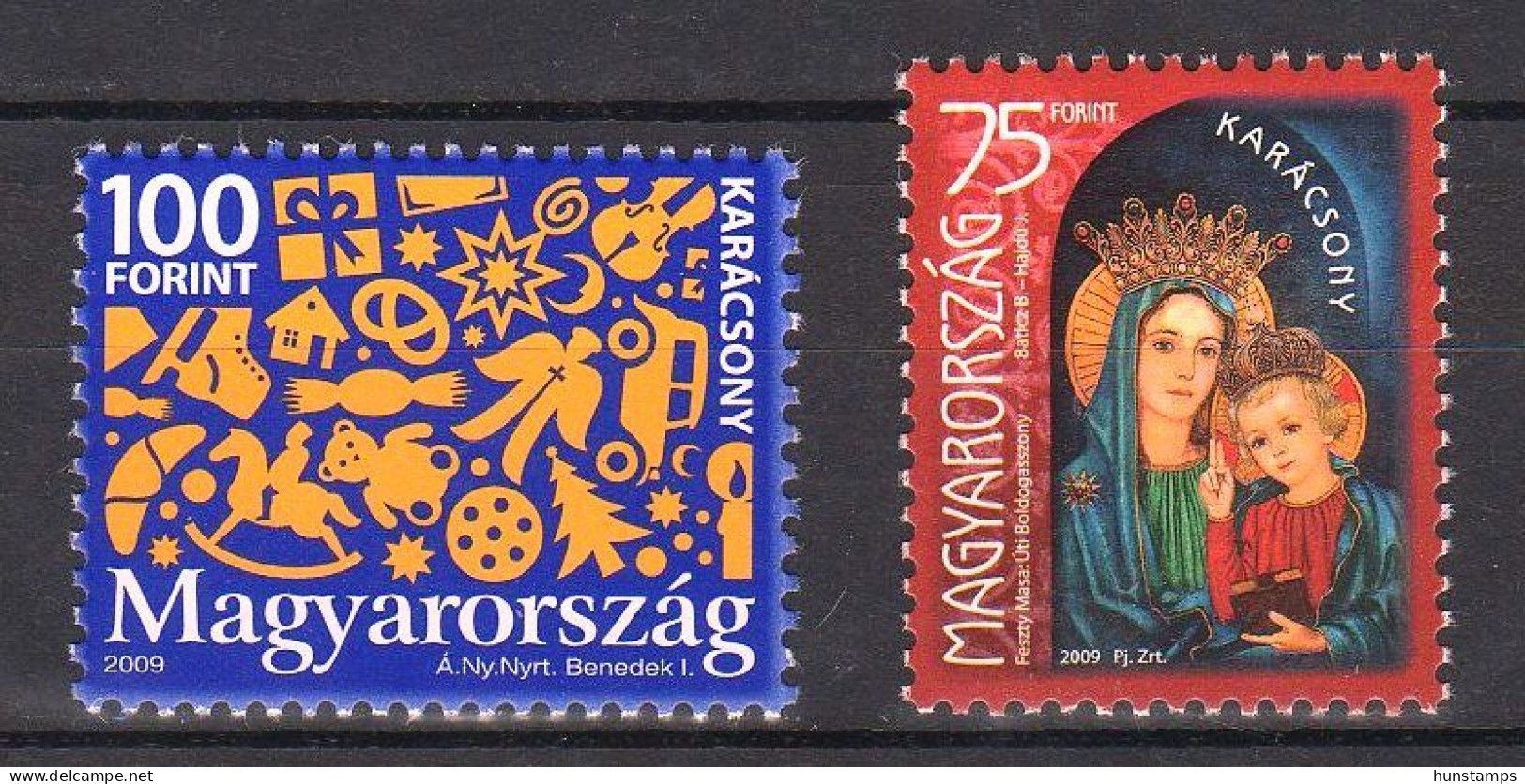 Hungary 2009. Christmas - Nice Set MNH (**) Michel: 5385-5386 - Ungebraucht