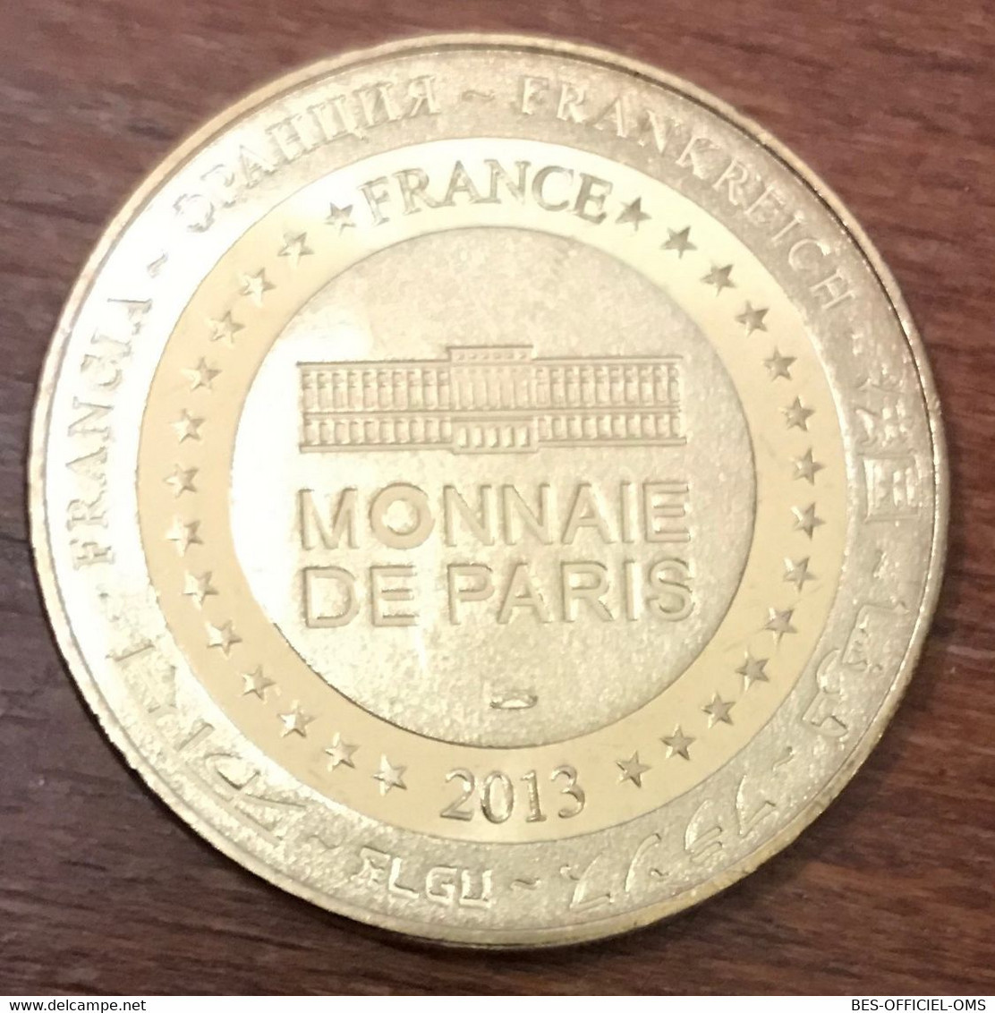 13 MARSEILLE LA CANEBIERE N°2 MDP 2013 MÉDAILLE SOUVENIR MONNAIE DE PARIS JETON TOURISTIQUE MEDALS COINS TOKENS - 2013