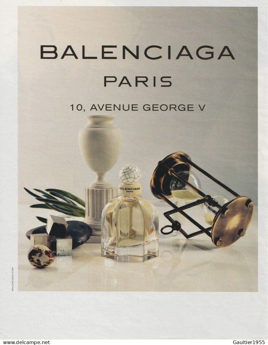 Publicité Papier - Advertising Paper - Balenciaga - Advertisings (gazettes)