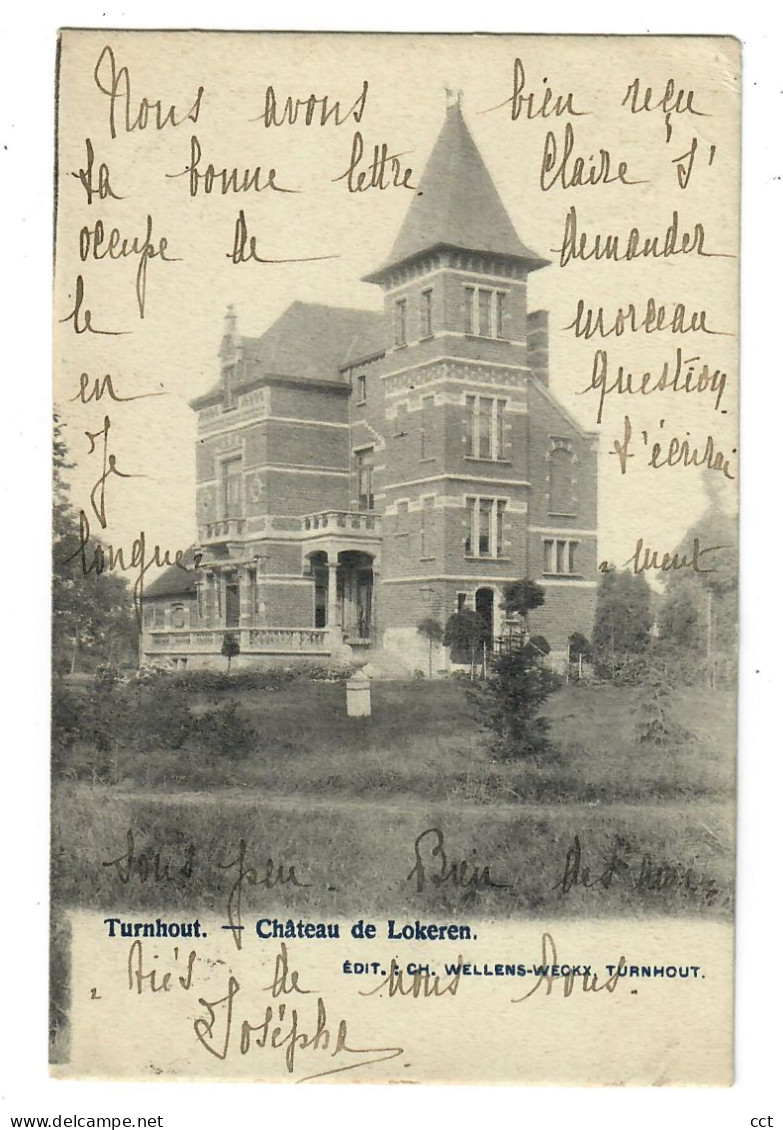 Turnhout   Château De Lokeren     Edit Ch Wellens-Weckx - Turnhout