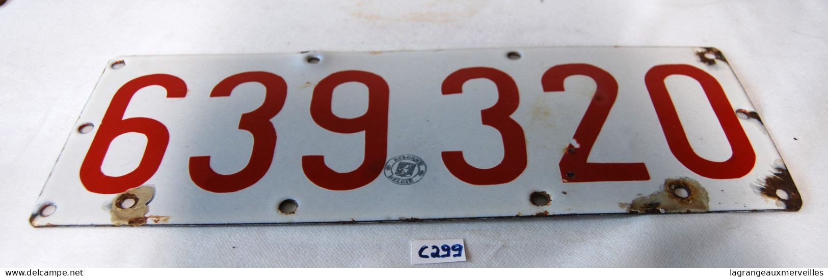 C299 Ancienne Plaque - 639320 - Voiture - Old Car - Automotive