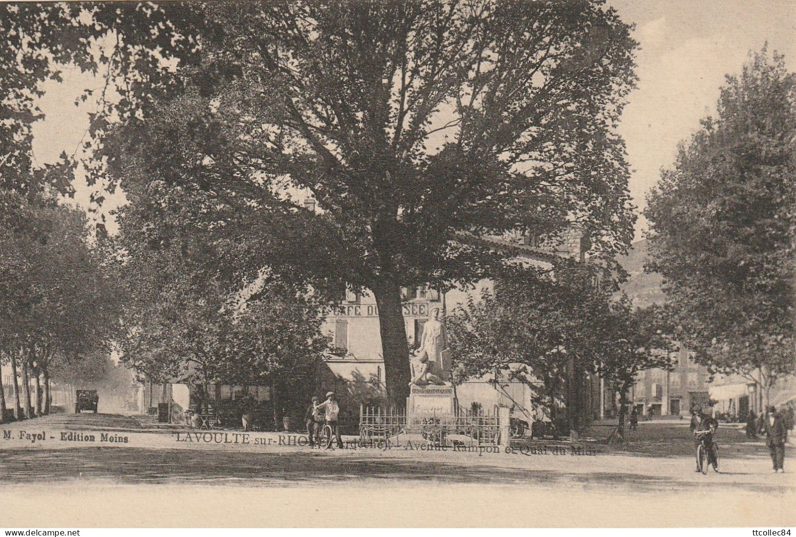 CPA-07-LAVOULTE SUR RHONE-Avenue Rampon Et Quai Du Midi - La Voulte-sur-Rhône