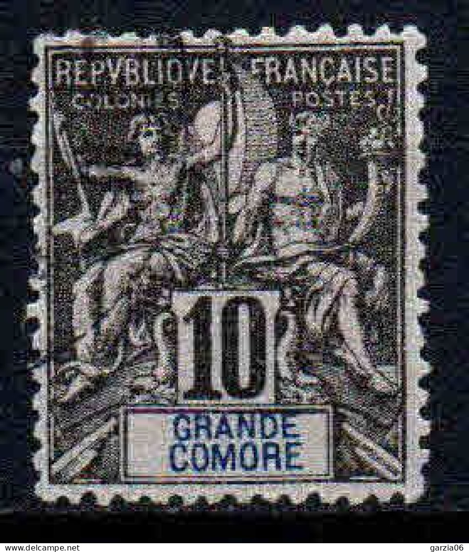 Grande Comore   - 1897 -  Type Sage  - N° 5  -  Oblitéré - Used - Usati