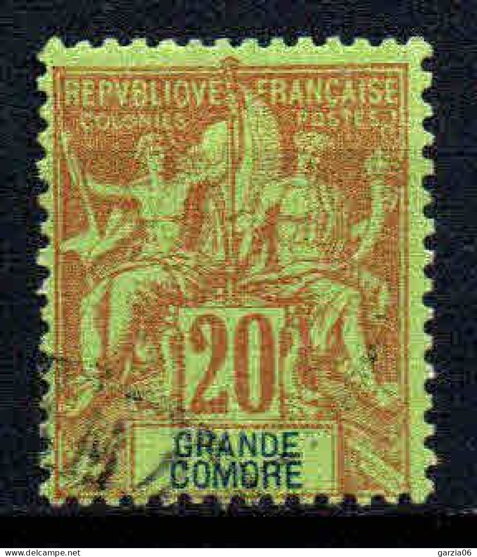 Grande Comore   - 1897 -  Type Sage  - N° 7  -  Oblitéré - Used - Used Stamps