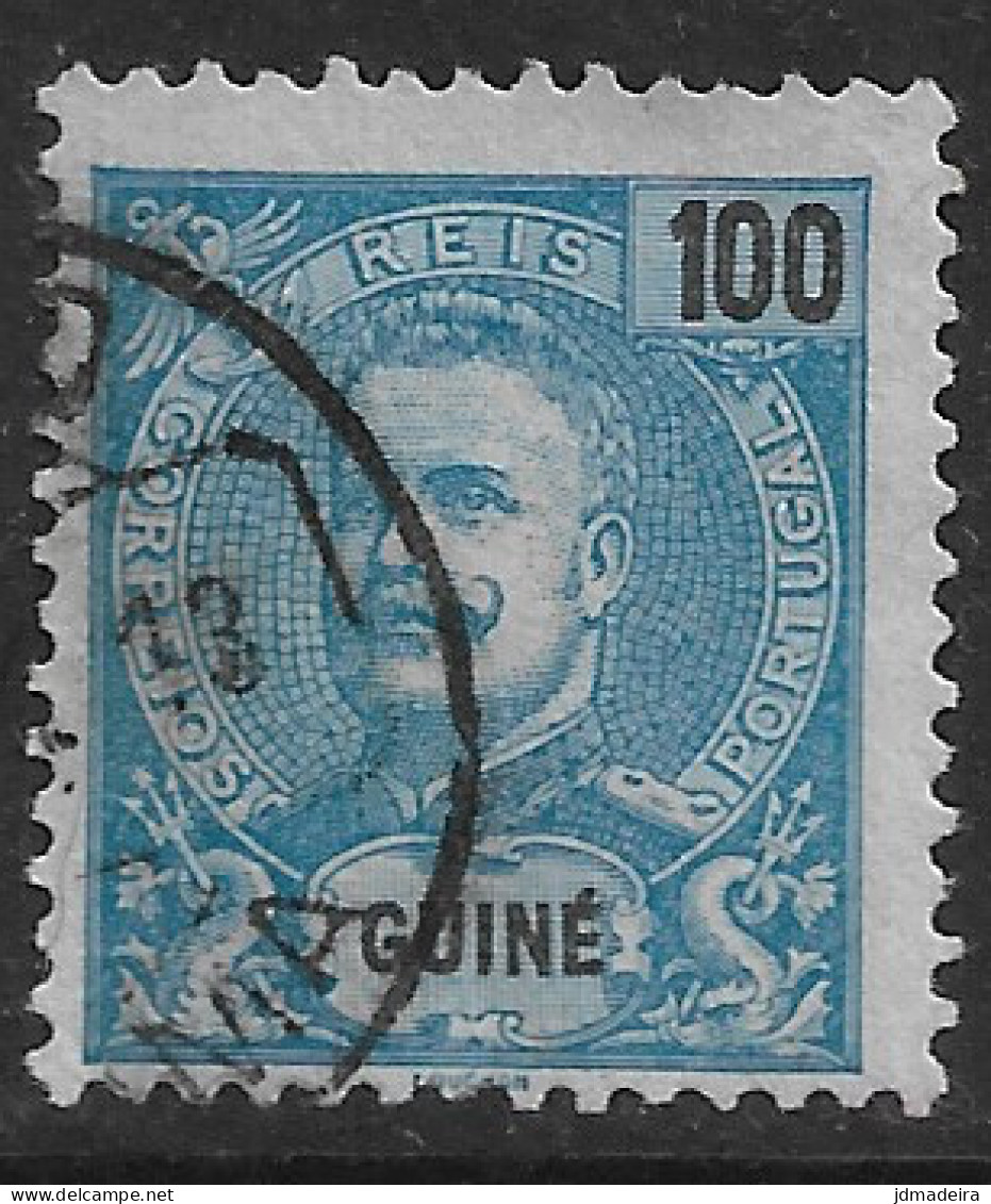 Portuguese Guine – 1898 King Carlos 100 Réis Used Stamp - Portugiesisch-Guinea