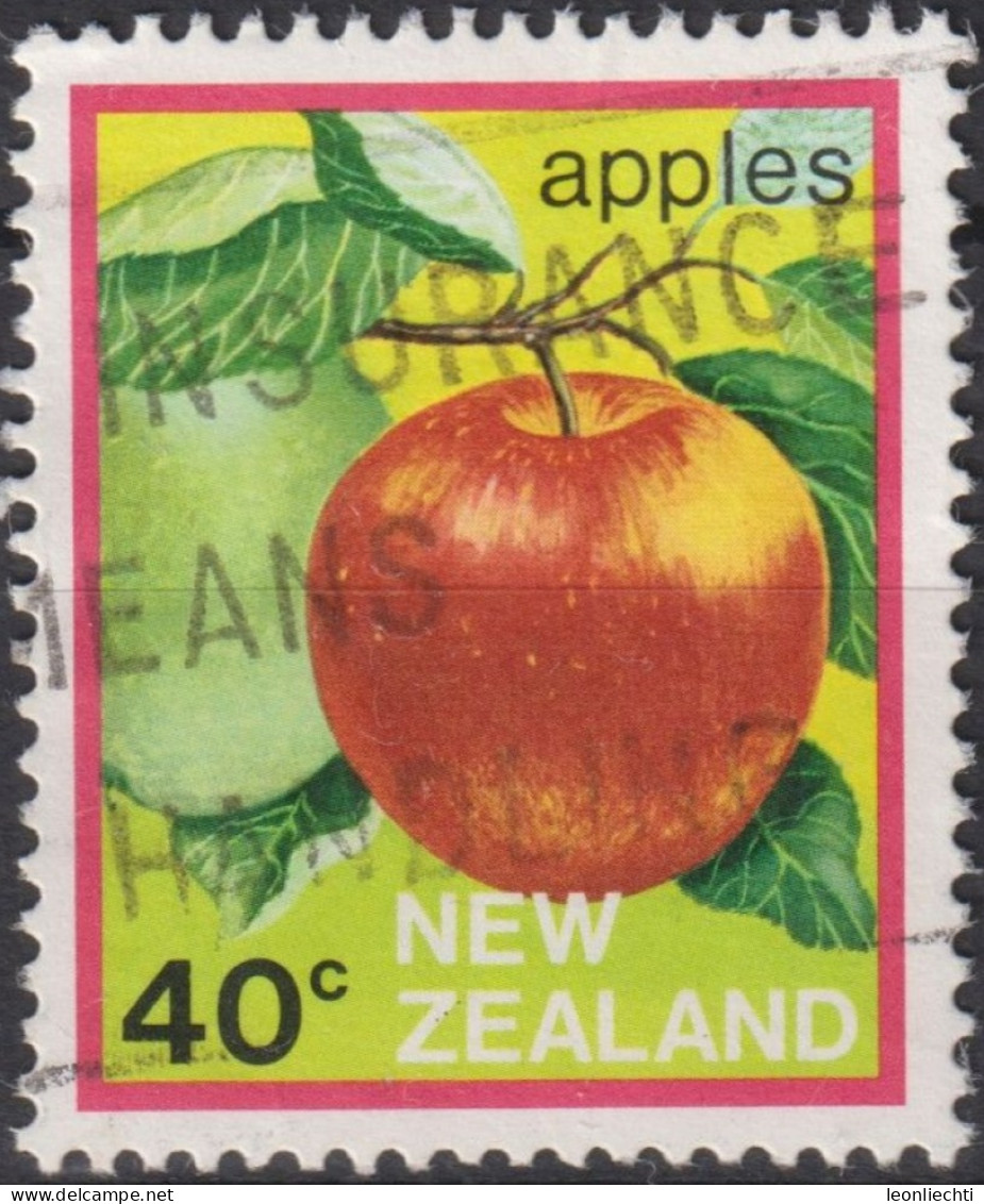 1983 Neuseeland ° Mi:NZ 887, Sn:NZ 764, Yt:NZ 857, Nectarines, Apples - Used Stamps