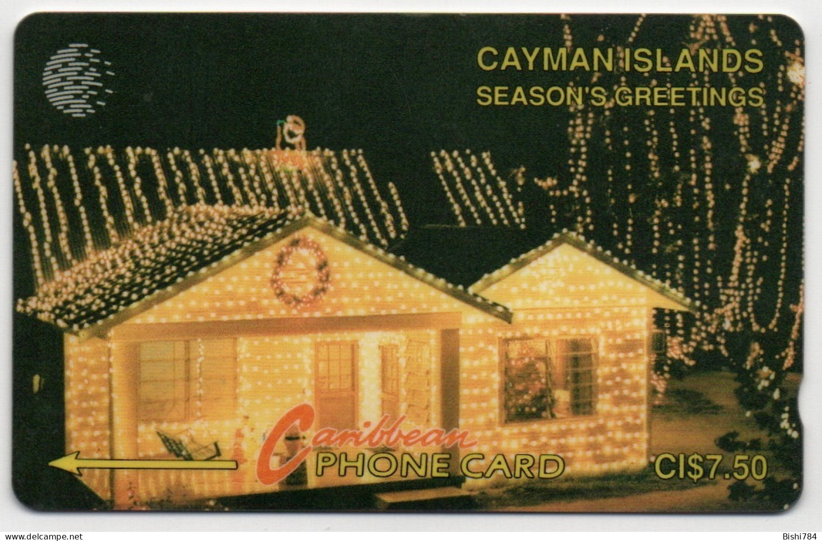 Cayman Islands - Seasons Greetings - 7CCIA - Kaaimaneilanden