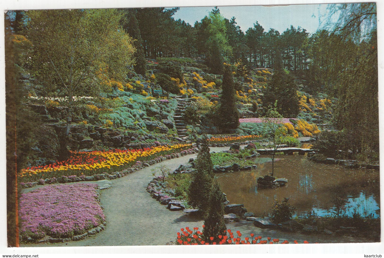 Hamilton - A Section Of The Famous Rock Gardens  - (Ontario, Canada) - 1975 - Hamilton