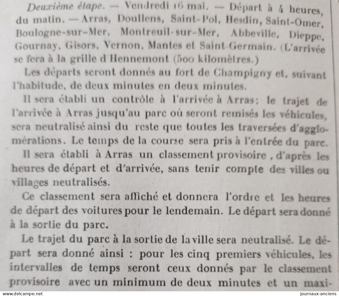 1902 Revue AUTOMOBILE "  LA LOCOMOTION " LE CIRCUIT DU NORD - MANTES = DIEPPE = BOULOGNE - ARRAS = CHALONS = COULOMMIERS - Car Racing - F1