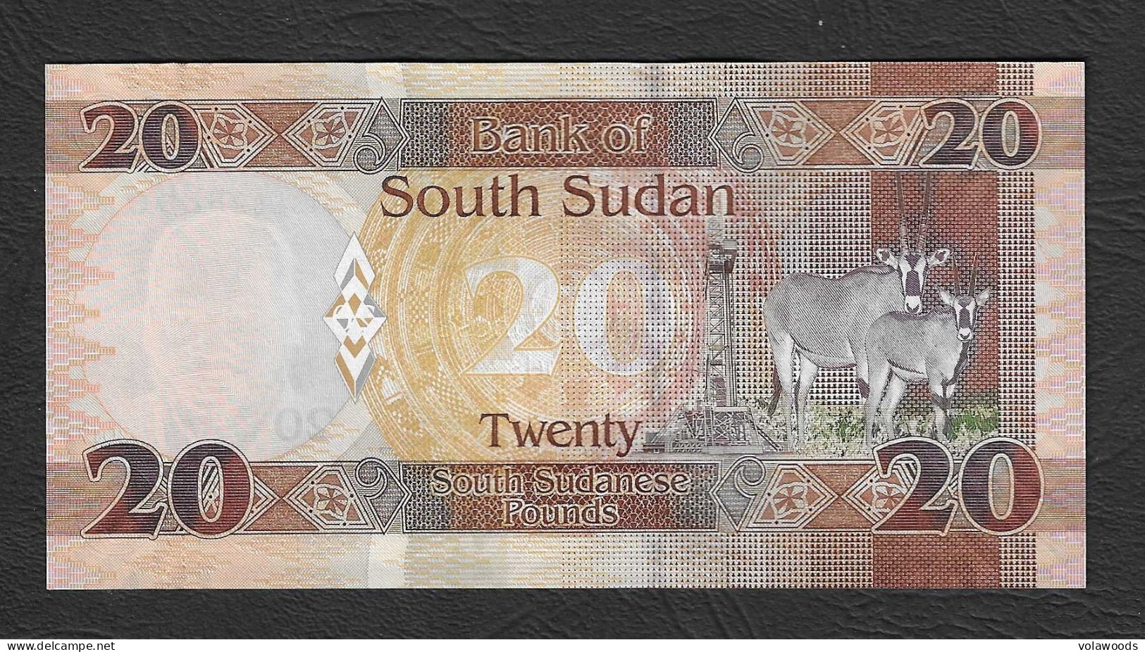 Sud Sudan - Banconota Non Circolata FdS UNC Da 20 Sterline P-13c - 2017 #19 - Soudan Du Sud