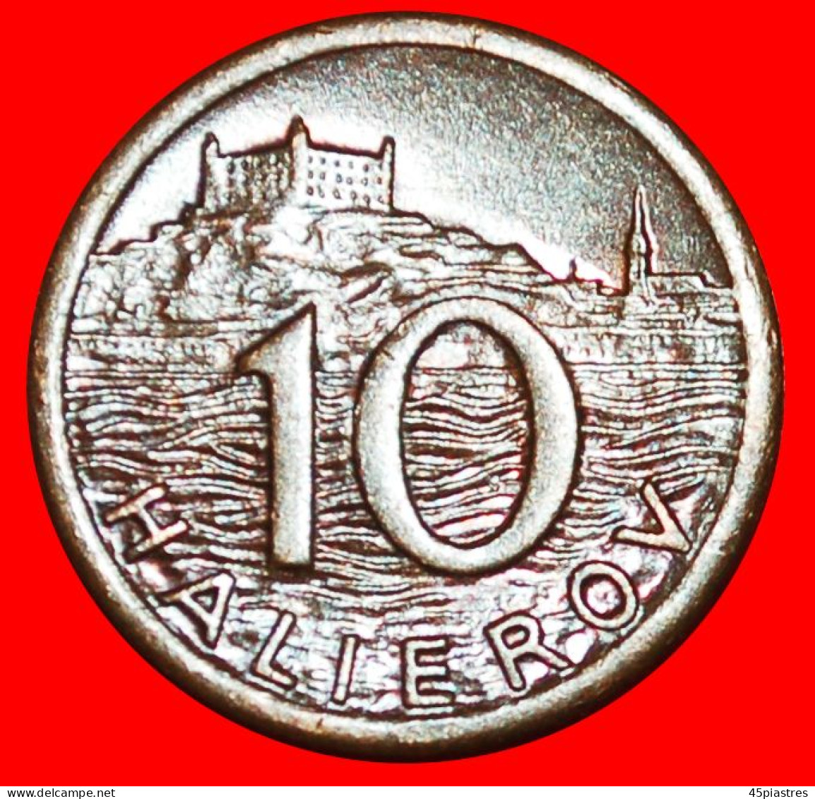 * PUPPET STATE OF GERMANY (1939-1942): SLOVAKIA  10 HELLERS 1939 WAR TIME (1939-1945)!· LOW START ·  NO RESERVE! - Slovakia