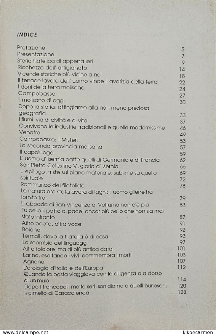 Il Molise E I Francobolli 128 Pages On 64 B/w Photocopies - Temas