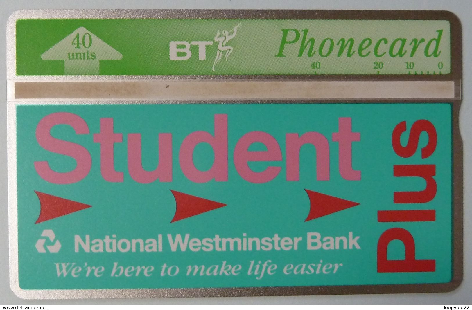 UK - Great Britain - BT & Landis & Gyr - BTP109 - Natwest Student Plus - 246A - 6244ex - Mint - BT Private