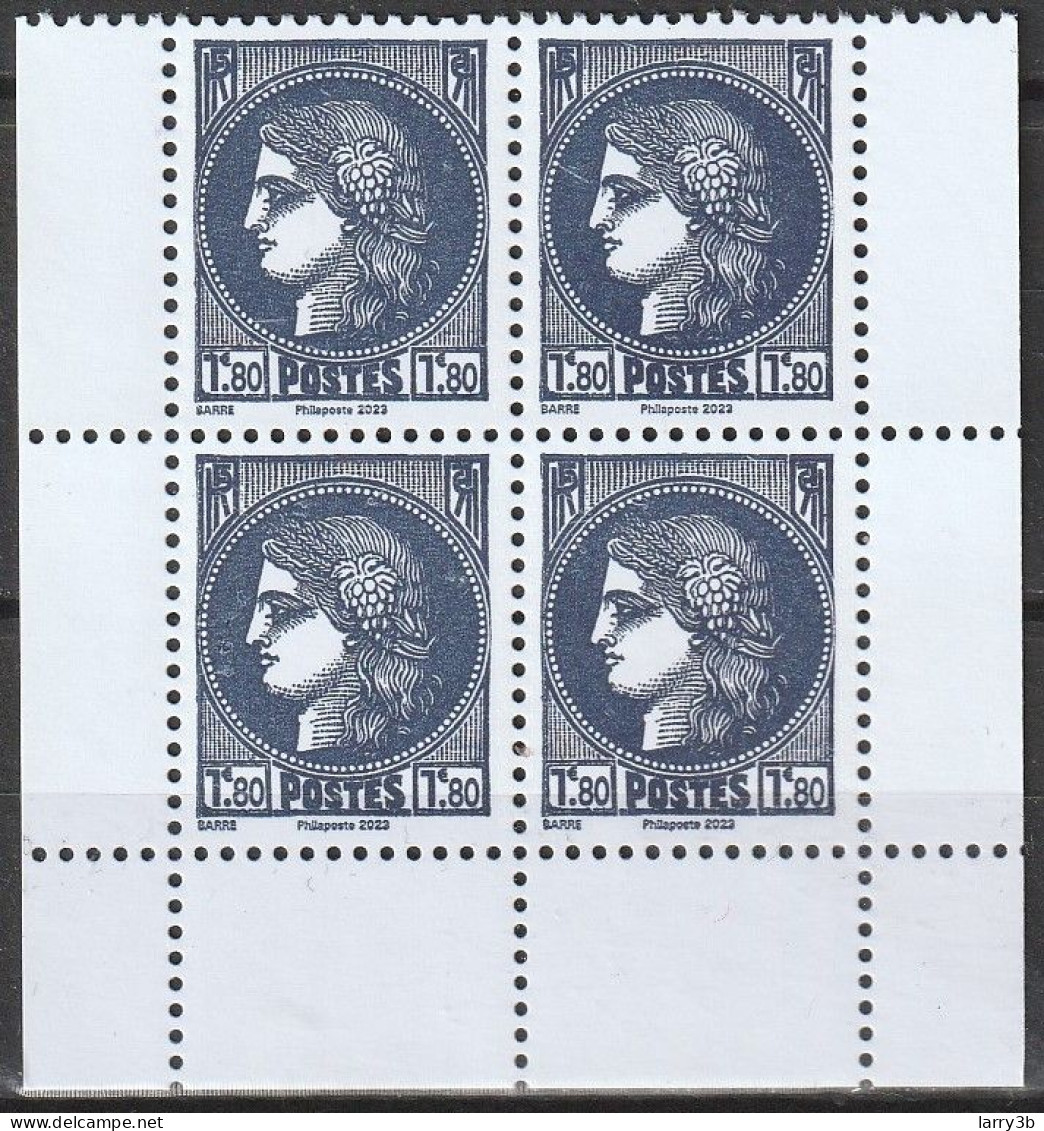 2024 -  Timbres Issus Carnet 85 Ans 2024 MARIANNE DE L'AVENIR - 1938 TYPE CÉRÈS - NEUF ** - 2023-... Marianne De L’avenir