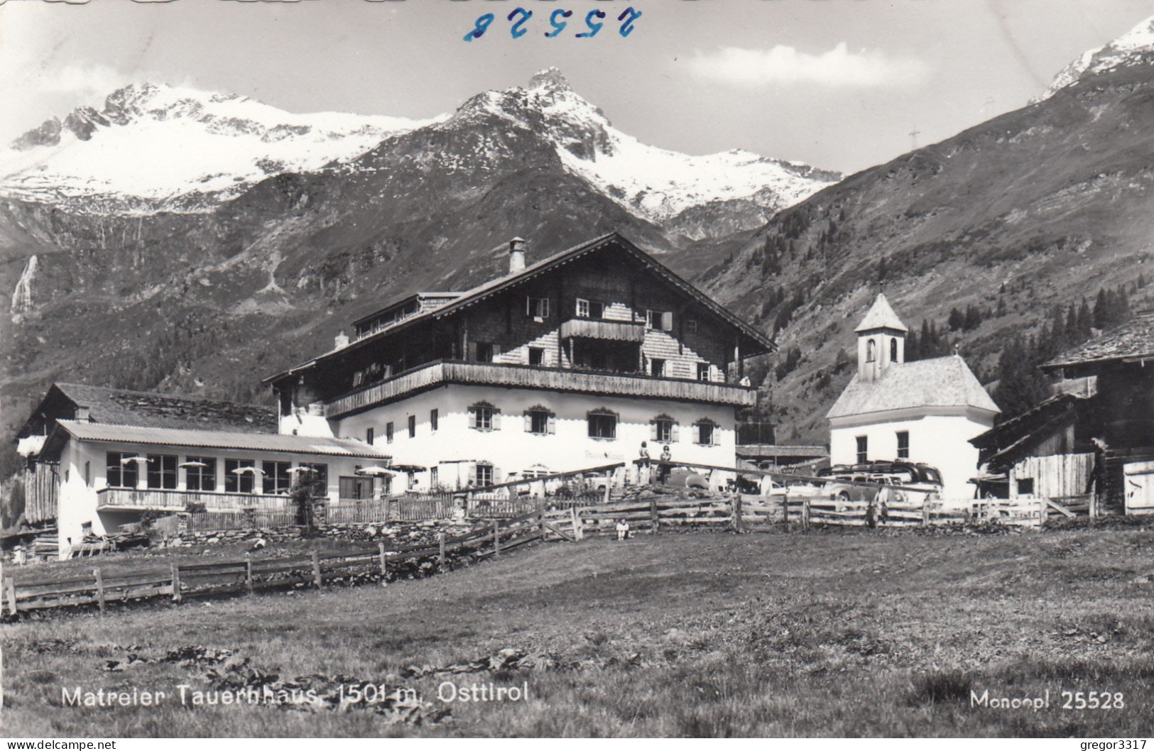 E2216) MATREI In Osttirol - Matreier Tauernhaus U. Kapelle - Schöne S/W FOTO AK - Matrei In Osttirol