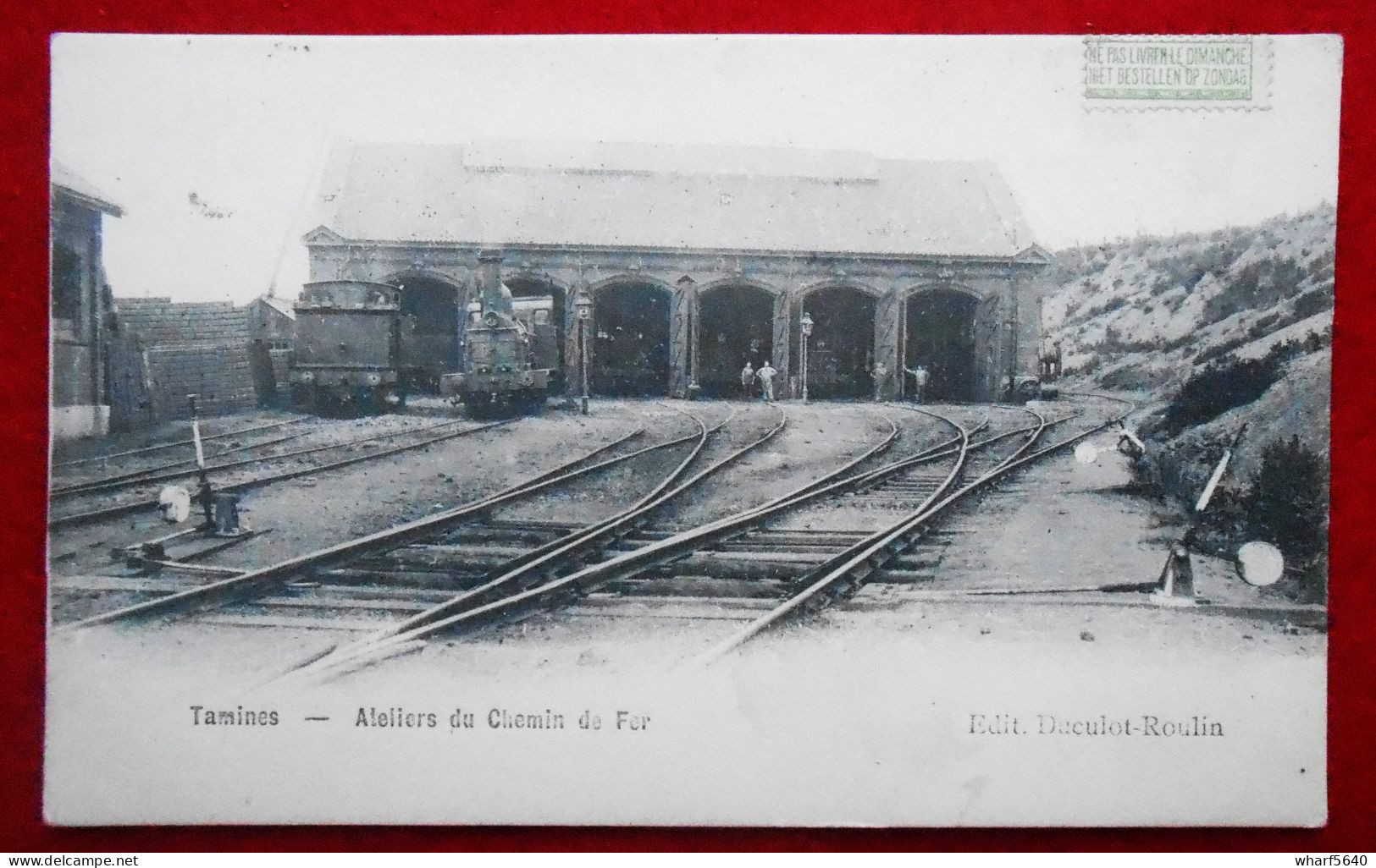CPA 1906 Tamines - Ateliers Du Chemin De Fer - Sambreville