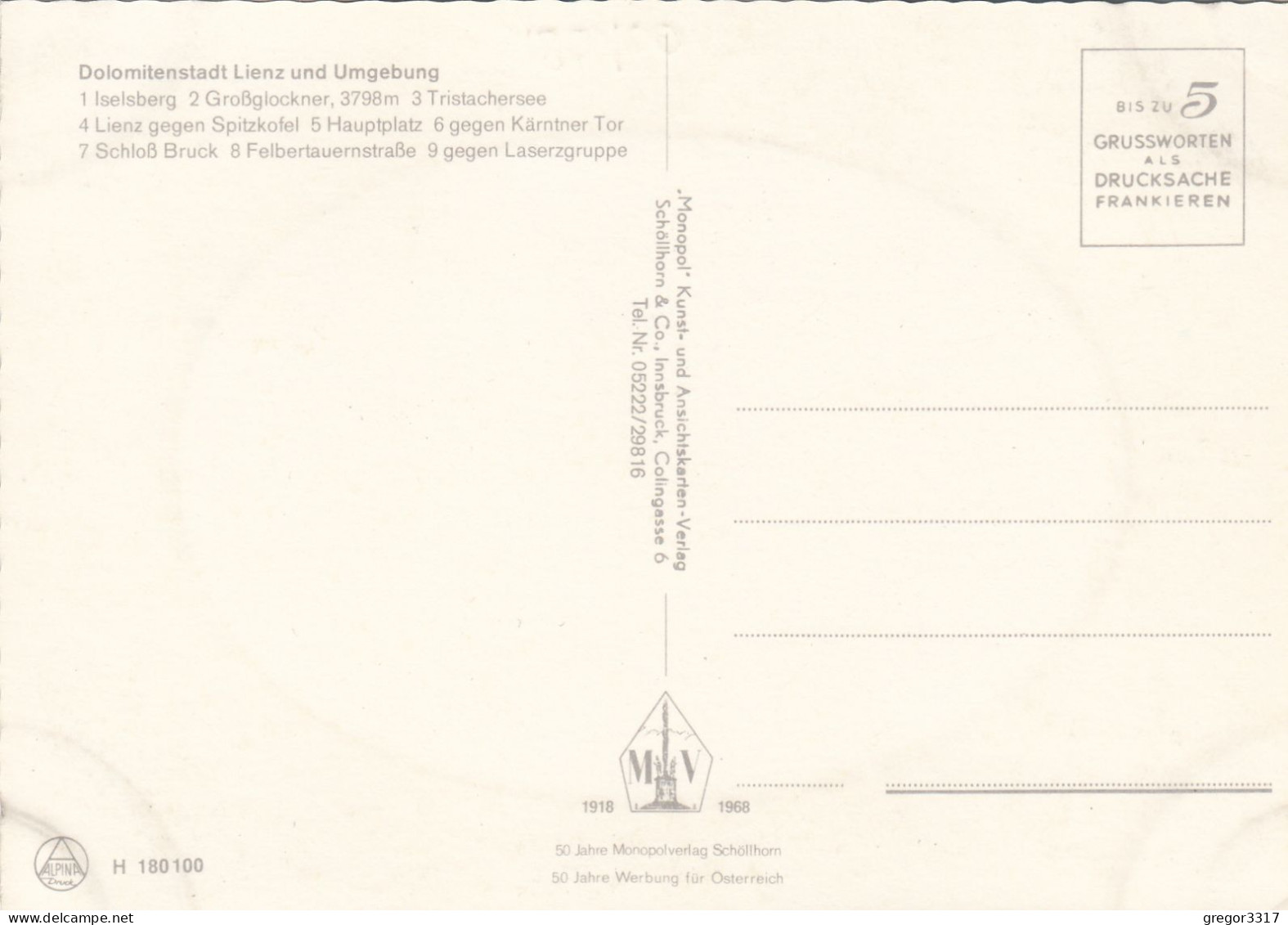 E2231) Dolomitenstadt LIENZ - Tolle Mehrbild AK Mit Wappen - Lienz