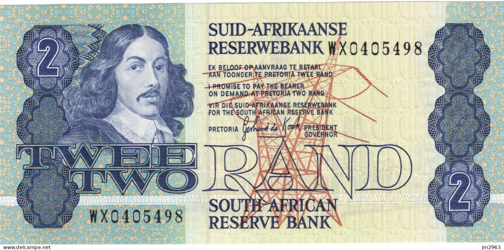 AFIQUE DU SUD 2 RAND ND UNC WX 0405498 - Afrique Du Sud