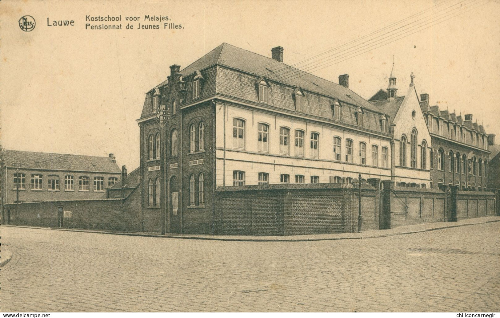 * LAUWE - Pensionnat De Jeunes Filles - Kostschool Voor Meisjes - Uitg. DELTOUR VANDER KAM - NELS - Menen