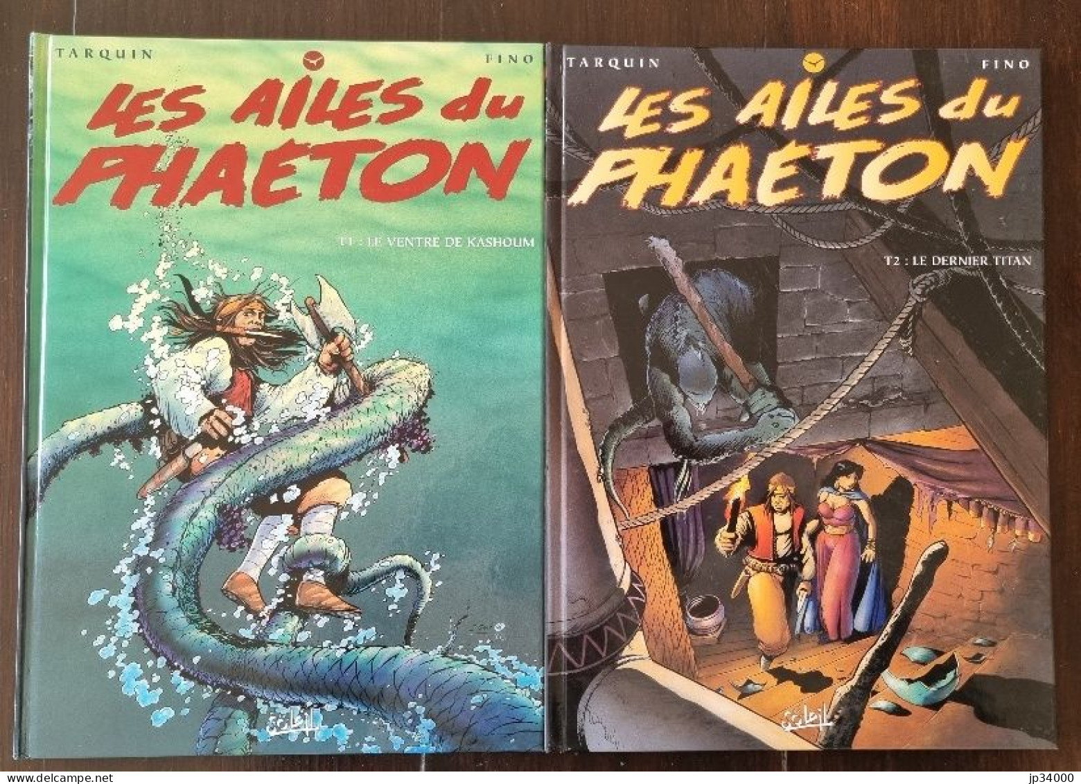 Les Ailes Du Phaéton. Tome 1+2  (Le Ventre De Kashoum + Le Dernier Titan) Soleil - Ailes Du Phaéton, Les