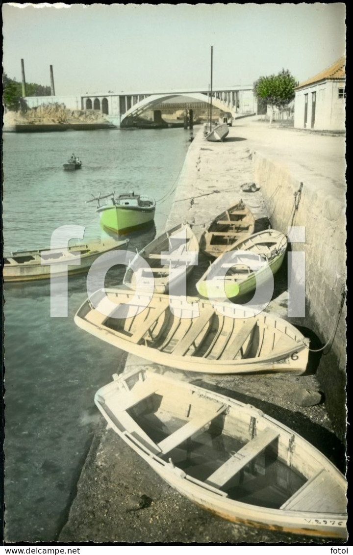 REAL PHOTO FOTO POSTCARD BARCOS  PONTEVEDRA GALICIA ESPAÑA SPAIN CARTE POSTALE - Pontevedra