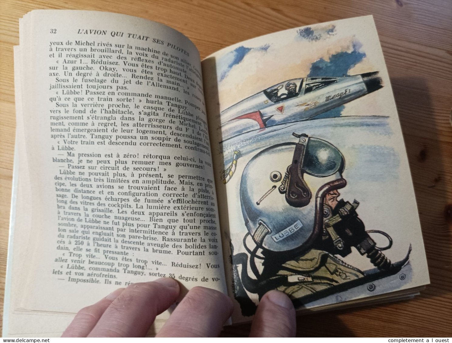 L'avion qui tuait ses pilotes Tanguy et Laverdure Charlier & Jijé 1971 Bibliothèque verte 463