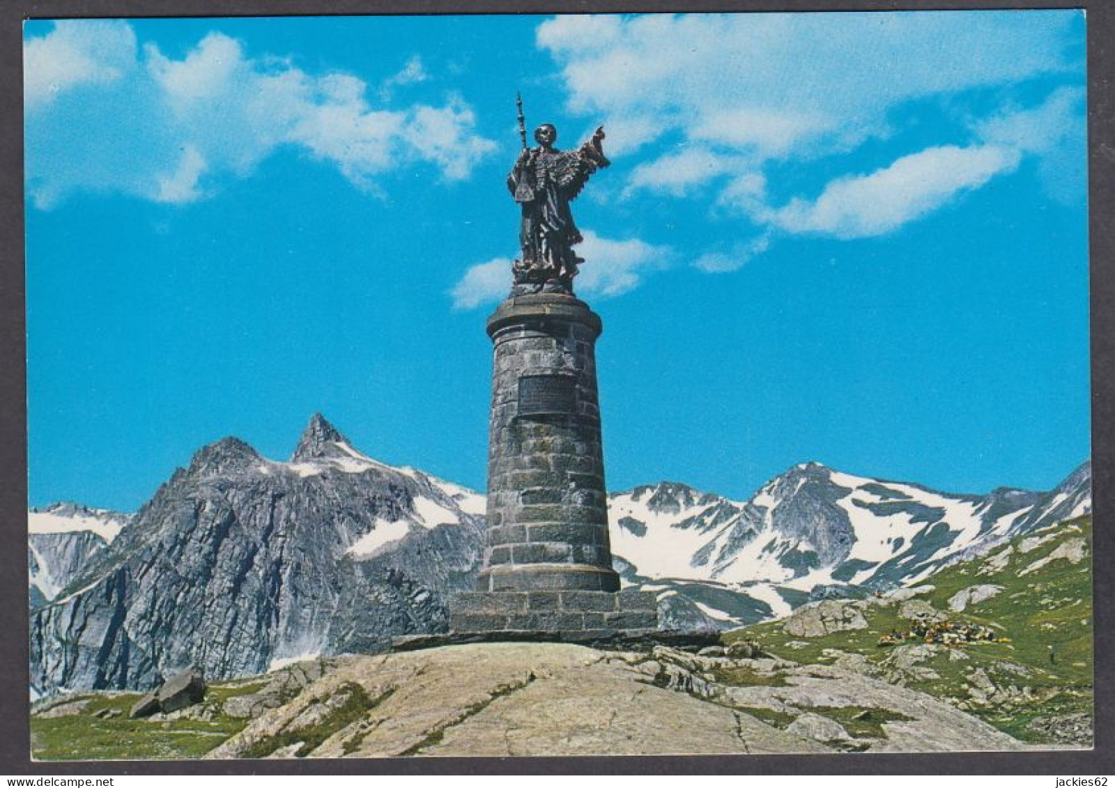 120954/ BOURG-SAINT-PIERRE, Col Du Grand-Saint-Bernard, Monument à St. Bernard - Bourg-Saint-Pierre 