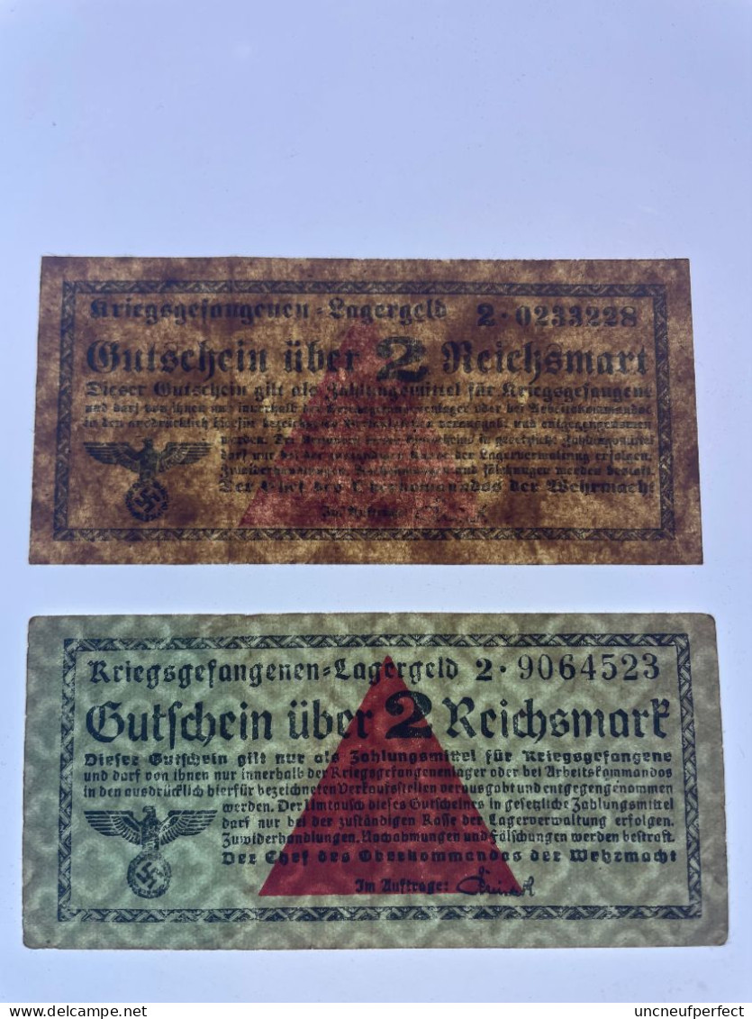 Pick ?  Ro 519  DWM-24.  2 Reichsmark 1939/44  XF+ (FAUX D'époque) - Autres & Non Classés