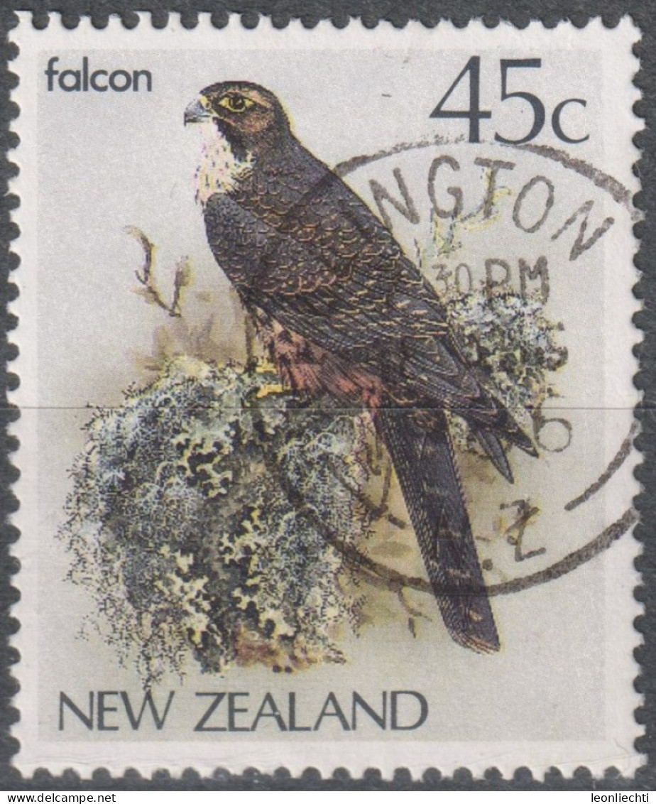 1986 Neuseeland ° Mi:NZ 963, Sn:NZ 767, Yt:NZ 925, New Zealand Falcon (Falco Novaeseelandiae) - Used Stamps