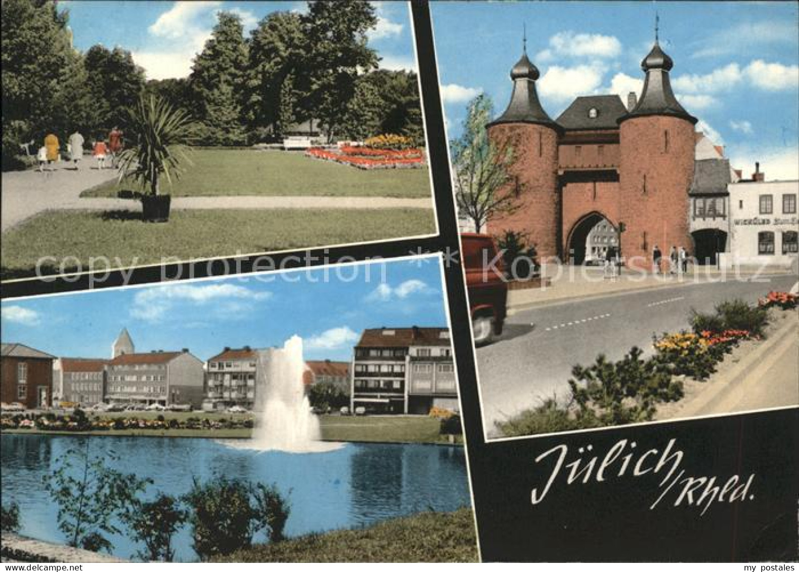 41601967 Juelich Park Fontaene Stadttor Juelich - Jülich