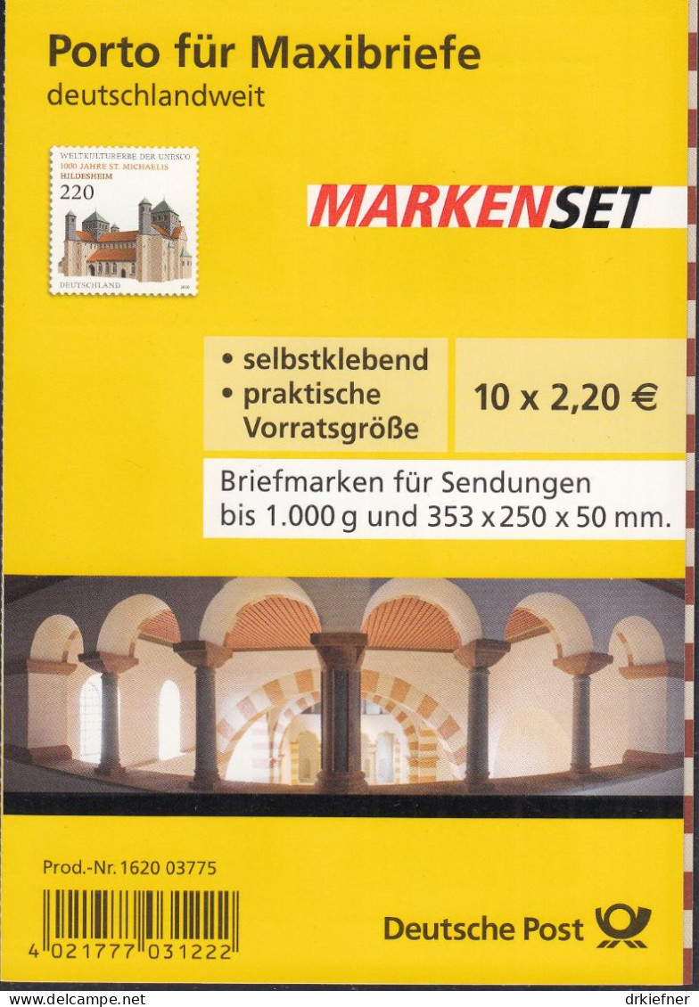 BRD  Markenheftchen 82, Postfrisch **, Hildesheim, 2010 - 2001-2010