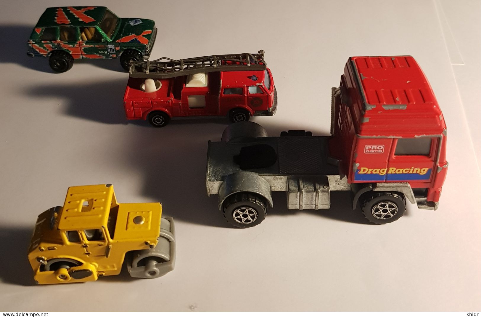 Lot De 14 Camions,  Voitures Modèles Réduits - Other & Unclassified