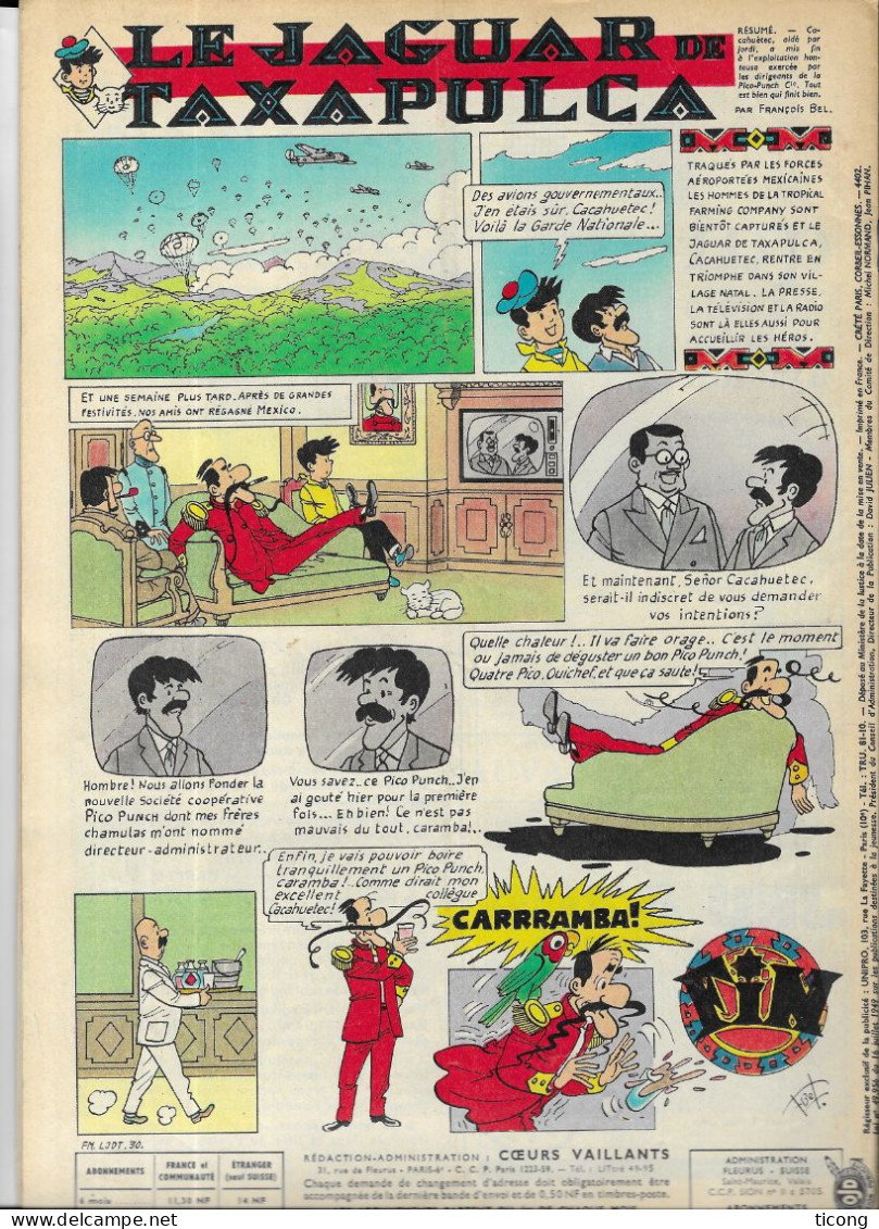 FRIPOUNET ET MARISETTE BD 1962 - PIERRE COLNARD, MICHEL JAZY, BERNARD BALASTRE, SYLVAIN ET SYLVETTE, MOKY POUPY, NESTOR. - Fripounet