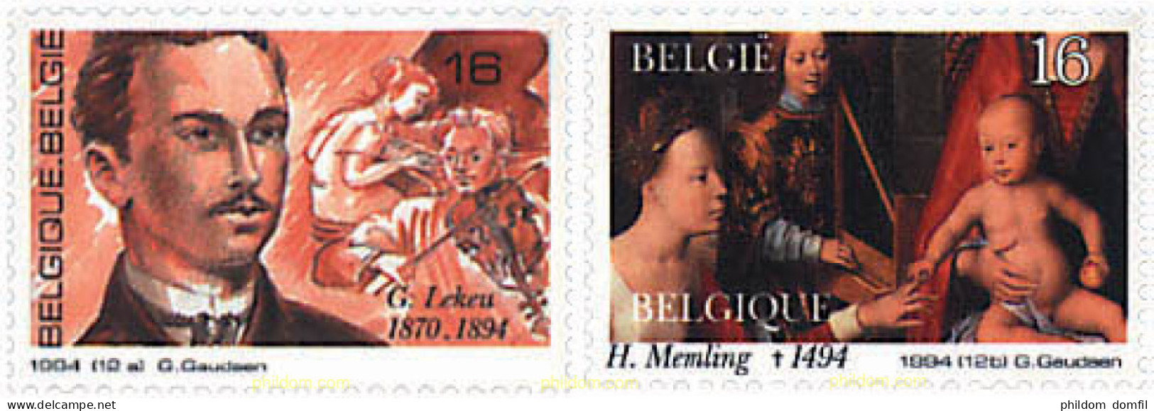 85263 MNH BELGICA 1994 ANIVERSARIOS - Otros & Sin Clasificación