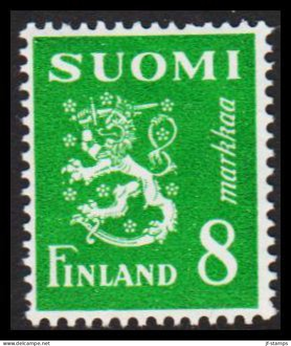 1950. FINLAND. Liontype 8 Markkaa Never Hinged.   (Michel 378) - JF540532 - Nuovi