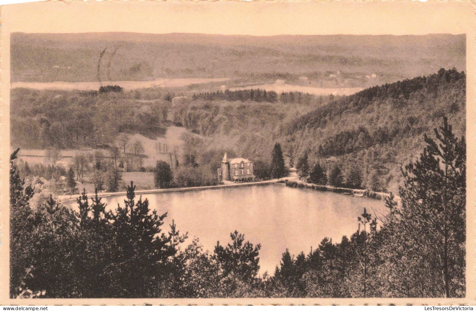 BELGIQUE - Spa - Vue Du Lac De Warfaaz Et Environs - Carte Postale Ancienne - Spa