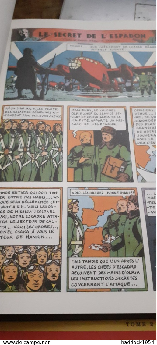 Le Secret De L'espadon Tome 1 EDGAR P. JACOBS éditions Blake Et Mortimer 2021 - Blake Et Mortimer