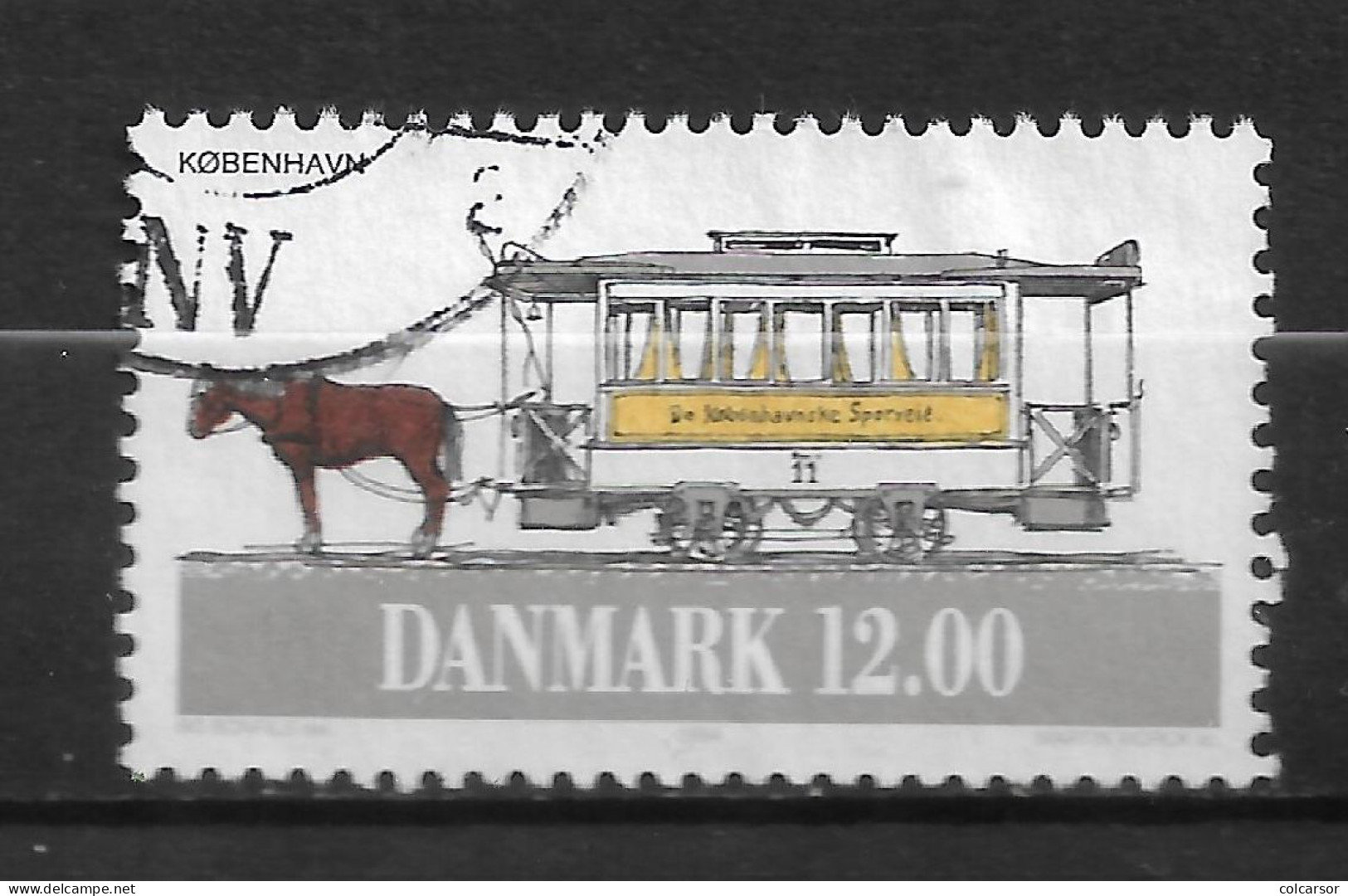 DANEMARK  N   1086  " TRAMWAY " - Used Stamps