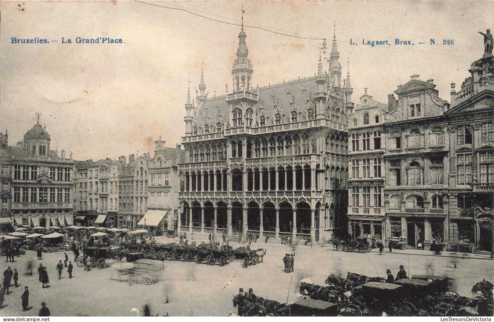 BELGIQUE - Bruxelles - La Grand Place - Carte Postale Ancienne - Plätze